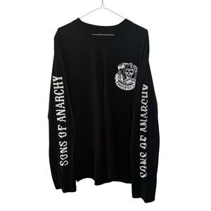 Sons of Anarchy Black Long Sleeve Tee